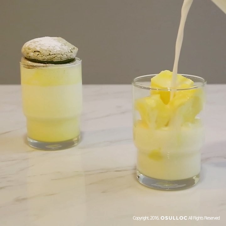 오설록 #바나나밀크티 이렇게 만들어봐요.